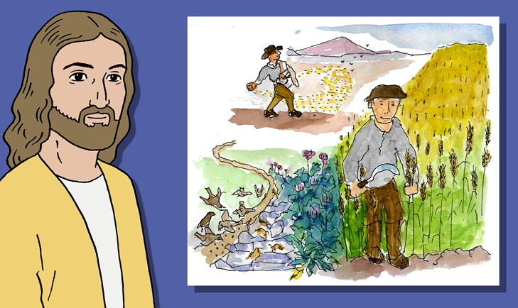 Jésus explique la parabole du semeur
